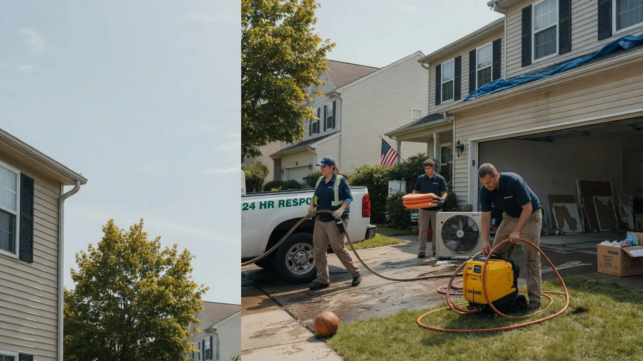 Emergency Water Damage Restoration in Danforth, ME near me